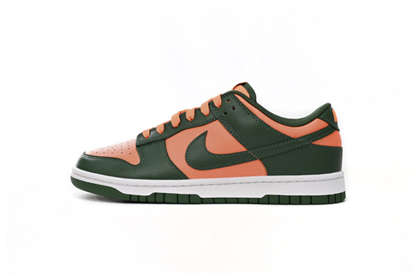 Men's Dunk Low Green/Pink Shoes 284